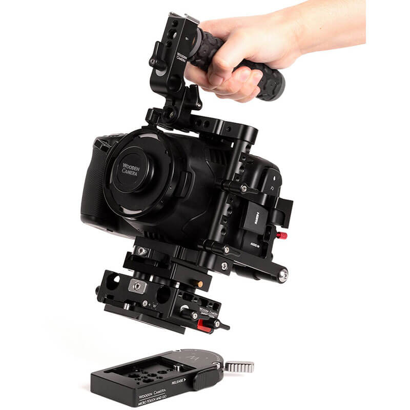 Wooden Camera Micro Touch and Go System (Sachtler FSB 10T, 8T, FSB 6T, Touch and Go Plate S)